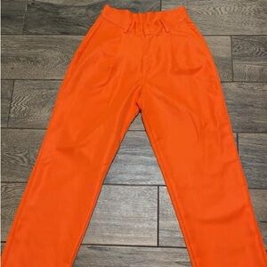 Vibrant Orange Pants